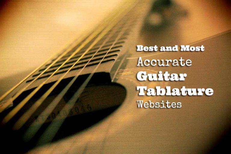 Best and Most Accurate Guitar Tablature Websites | GuitarHabits.com